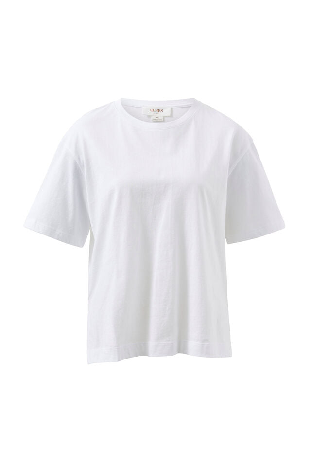 Stevie Slouchy Split Hem Tee