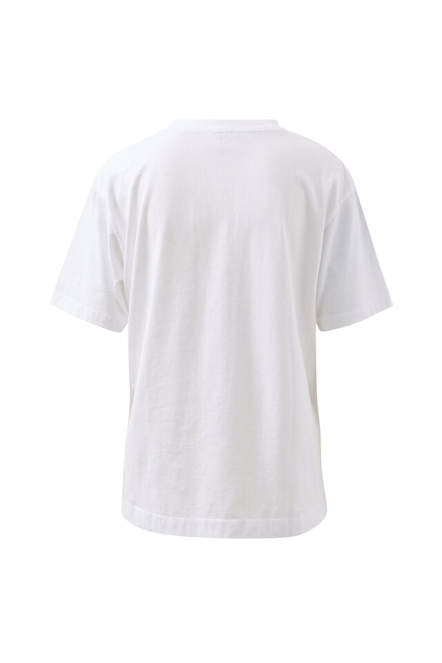 Stevie Slouchy Tee - Retro Palms
