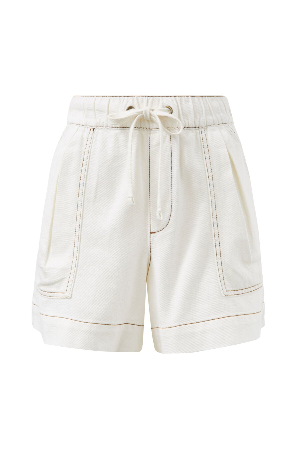 Relaxed Everyday Short - Ecru