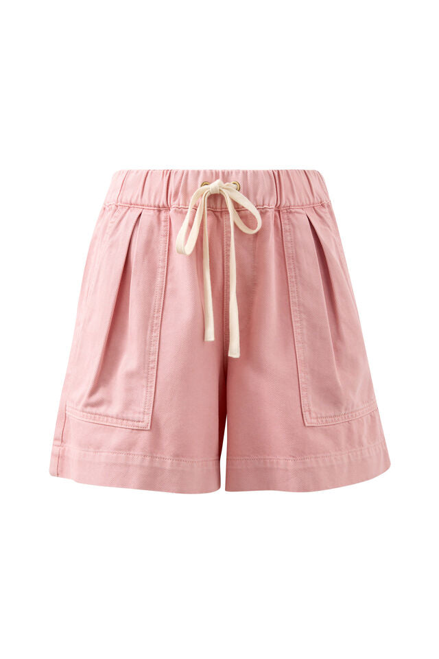 Relaxed Everyday Short - Washed Pink
