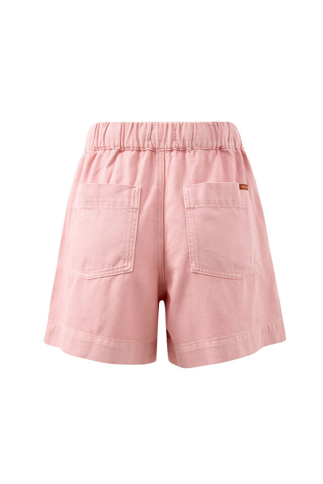 Relaxed Everyday Short - Washed Pink