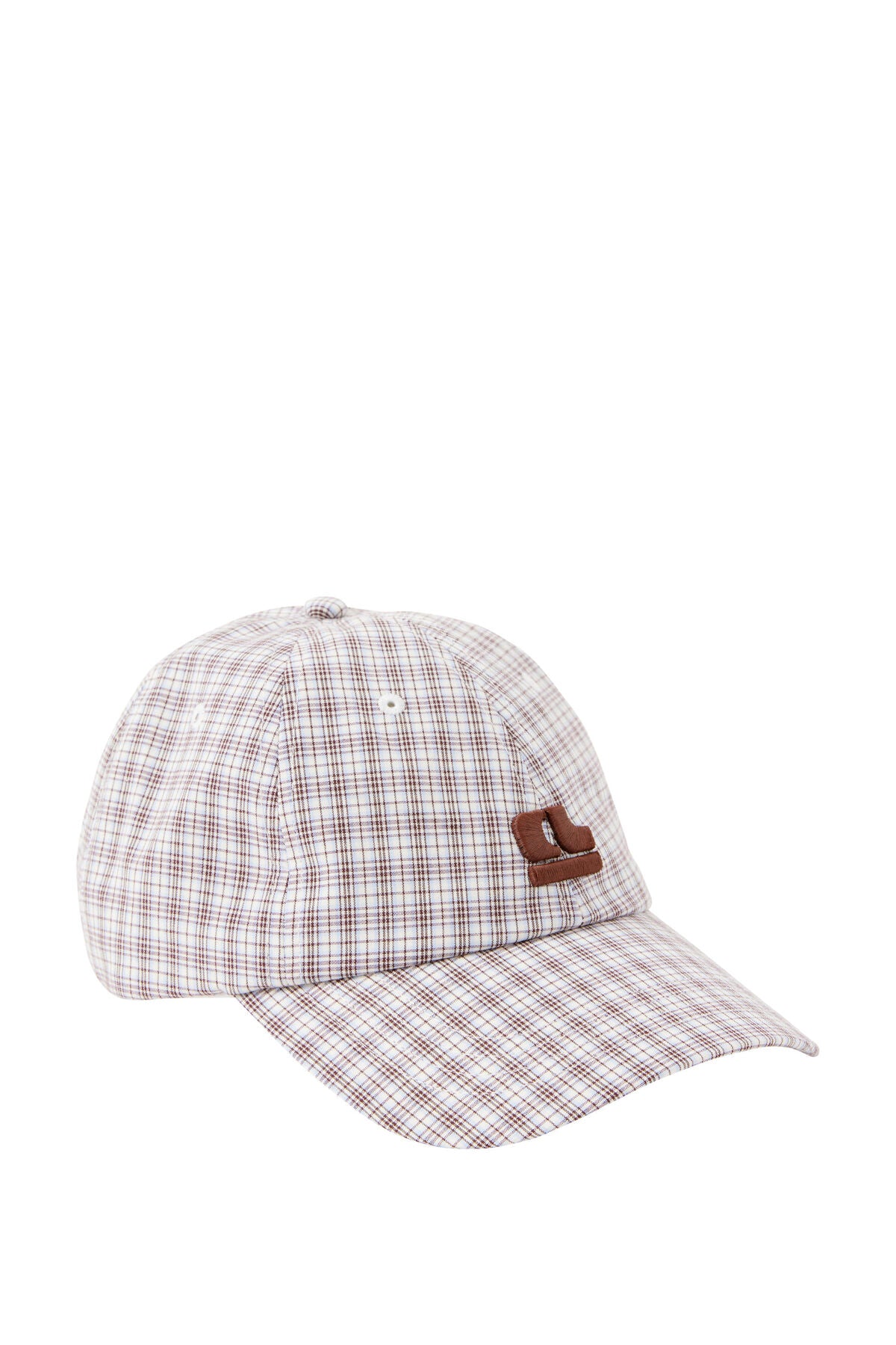 Pip Everyday Cap - Wine Choc Check