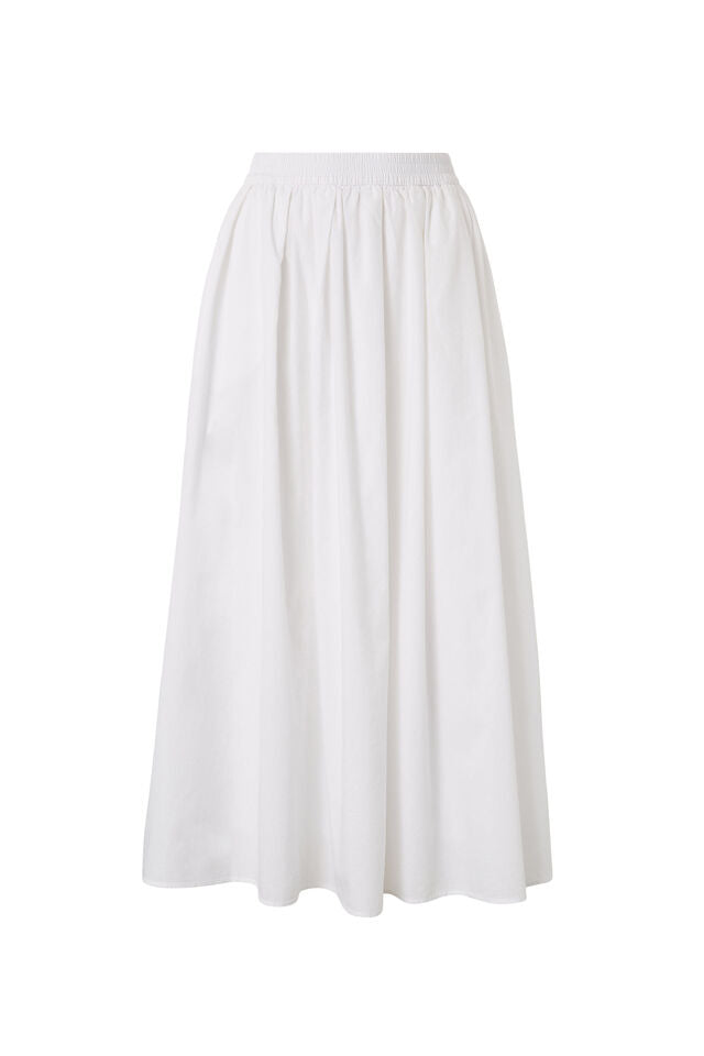 Florence Maxi Skirt - White
