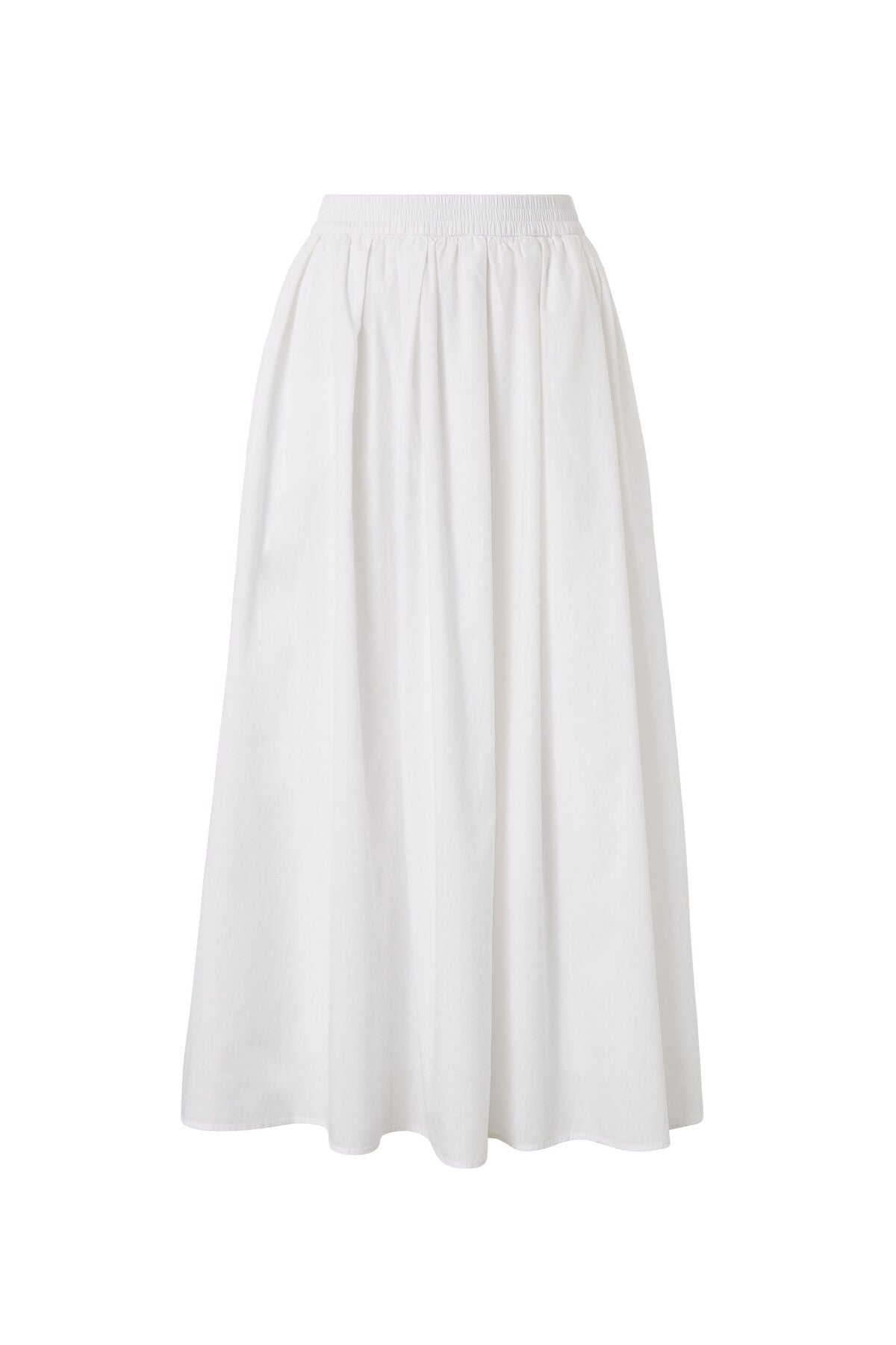 Poplin Maxi Skirt