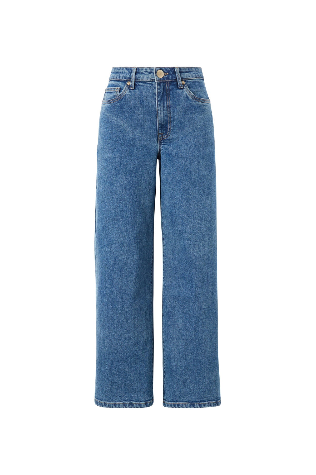 Evie Wide Leg Jean - Indigo