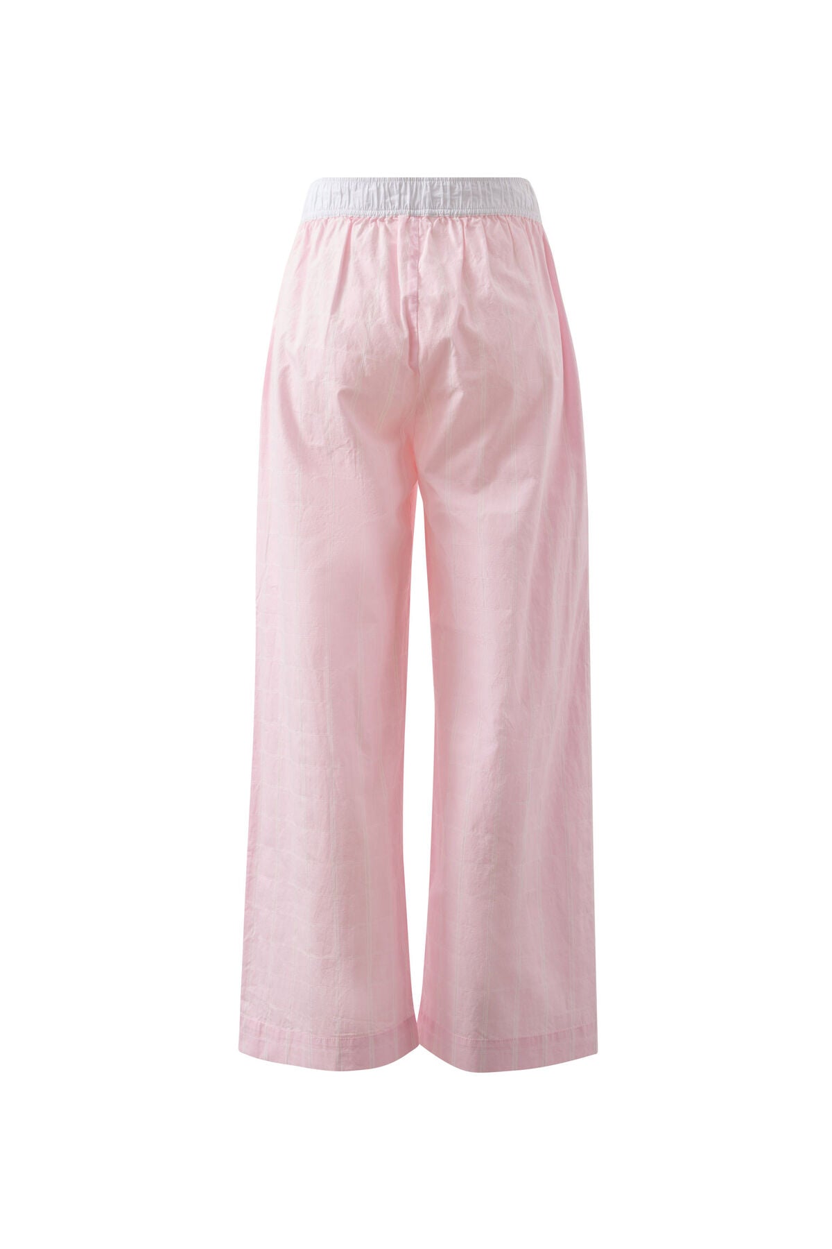 The Lounge Pant - Pink Faint Check