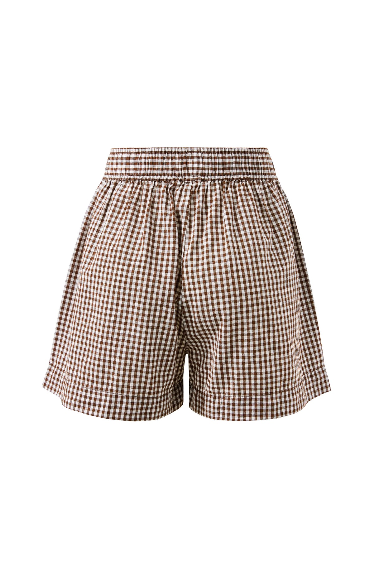 Mila Short - Chocolate Gingham