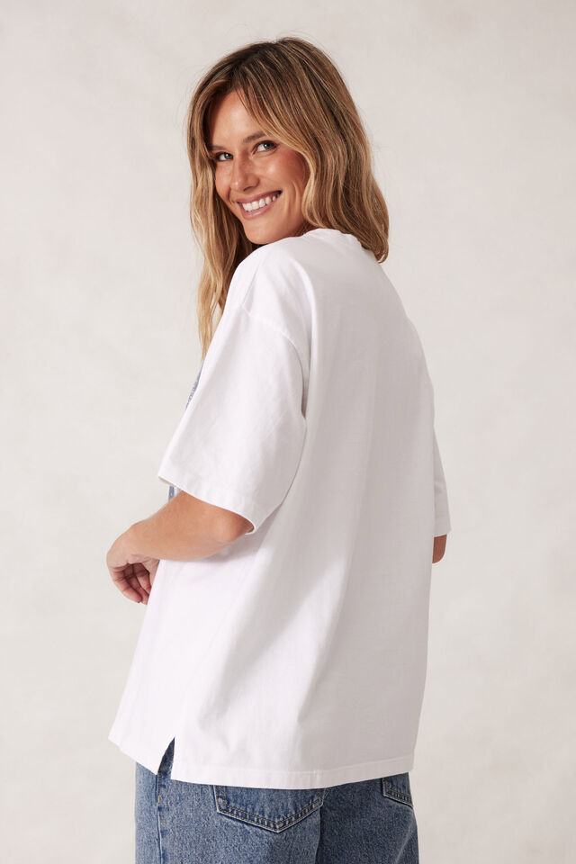Tully Boyfriend Tee - Moonlight Bandana Print