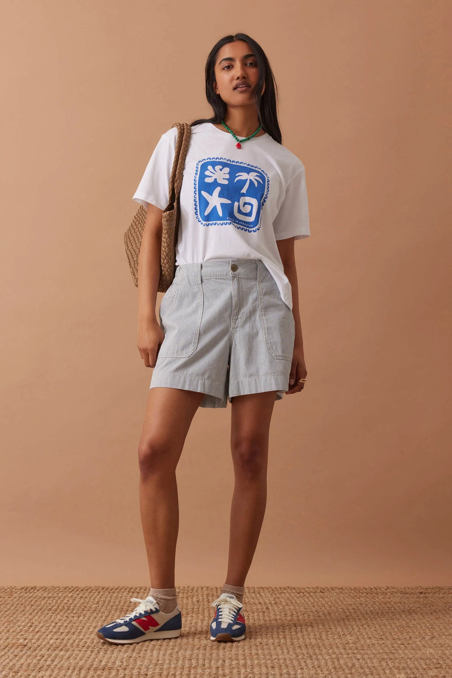 Weekender Short - Blue Stripe