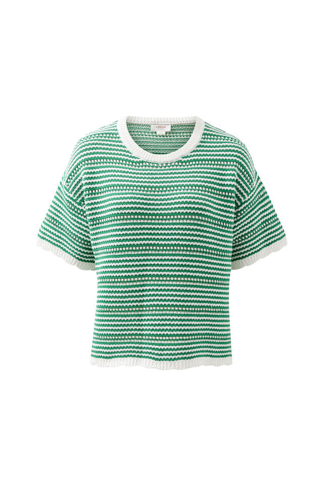 Nina Boxy knit - Kelly Green