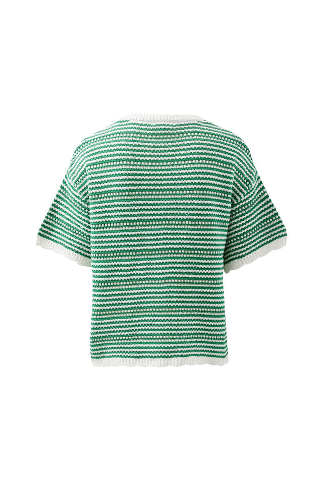 Nina Boxy knit - Kelly Green