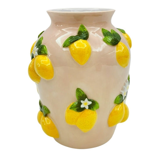 Tuscan Lemons Vase - 23cm