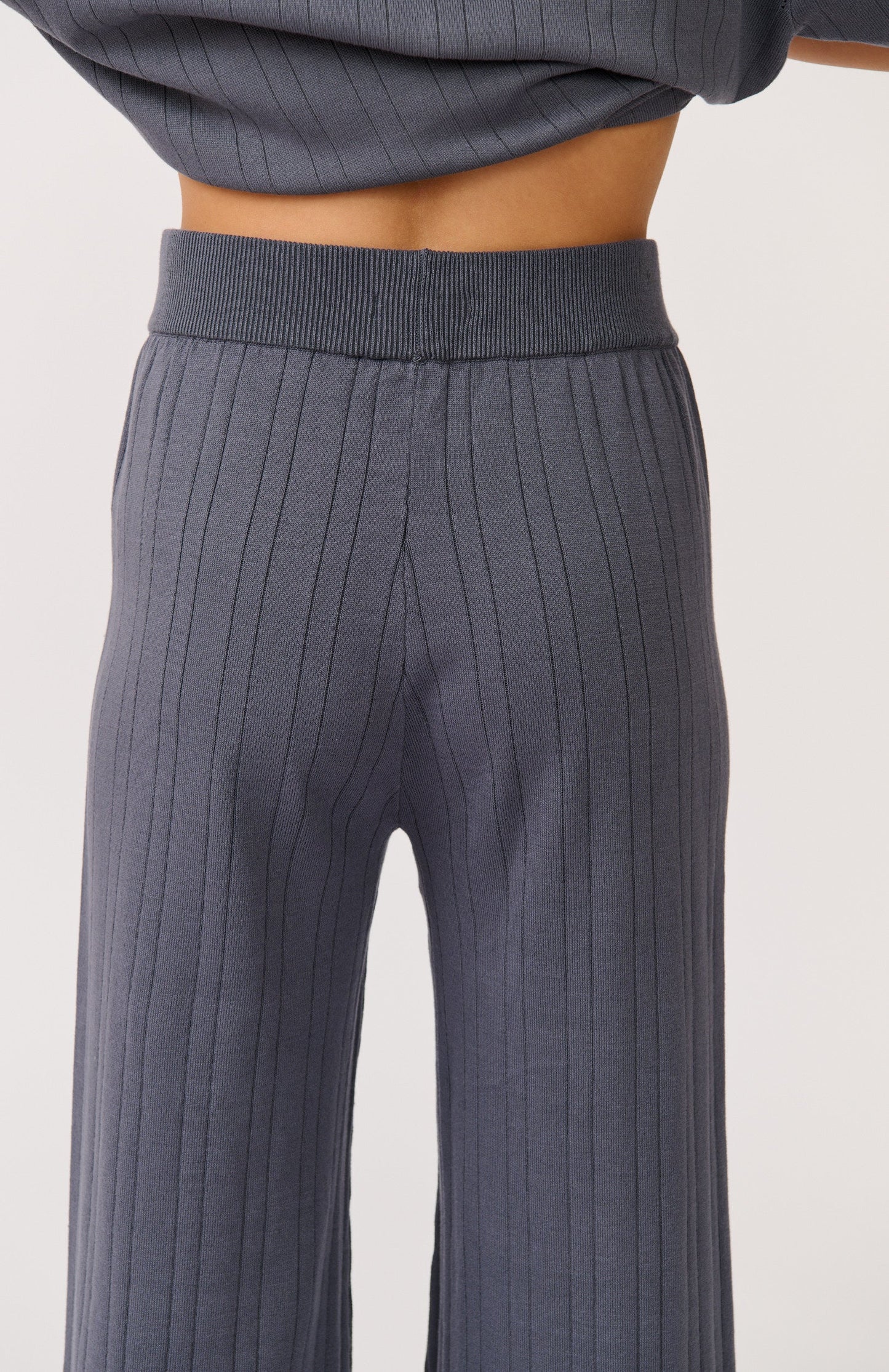 Molly Knit Pant - Slate