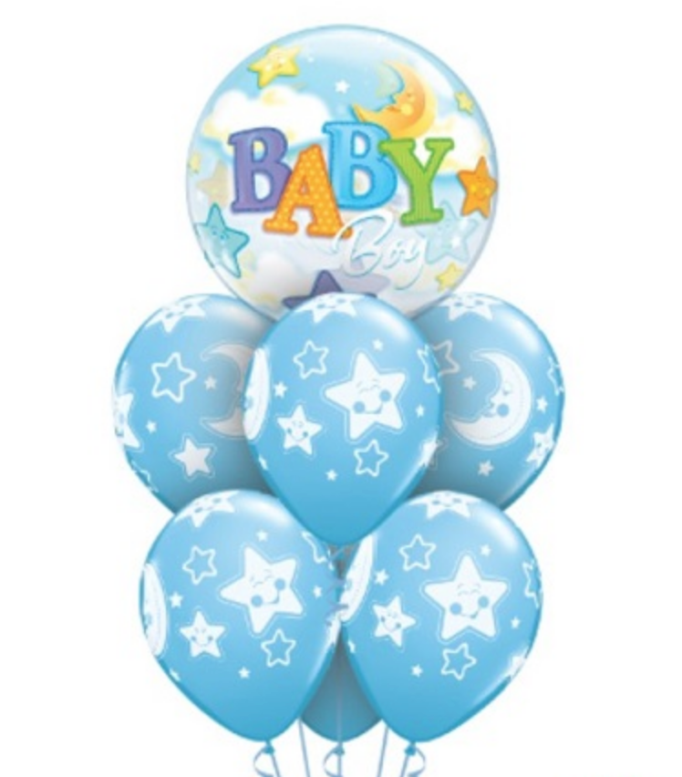 Balloon Bouquet - 1 x Foil + 5 x Latex