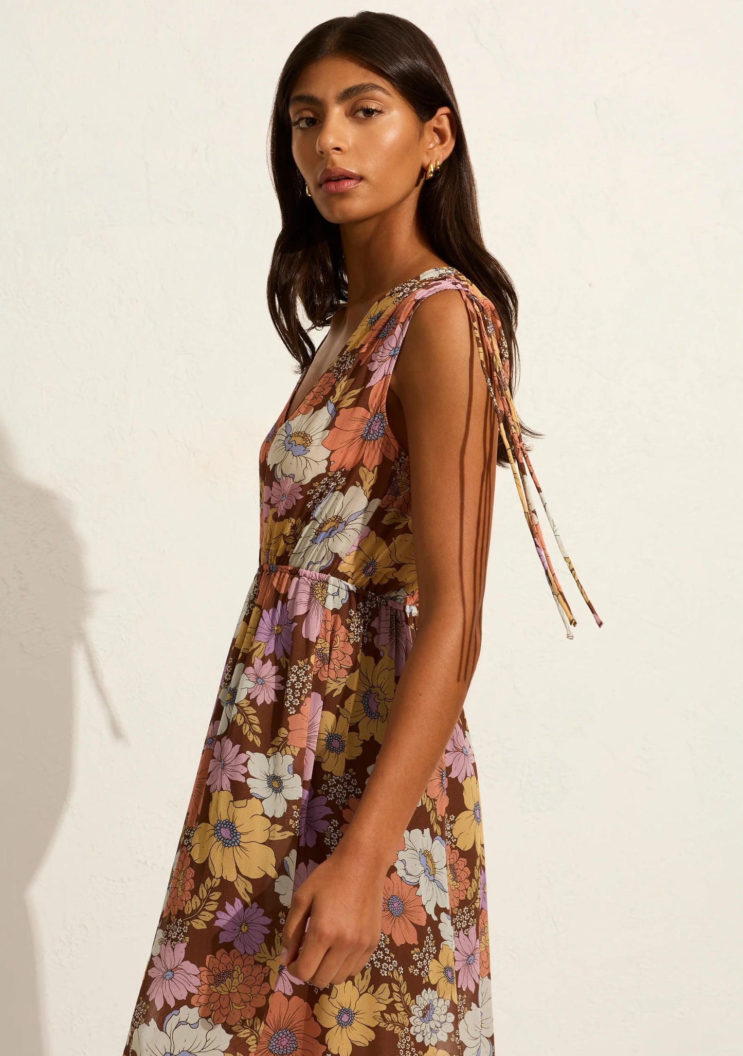 Selma Midi Dress - Austin Floral