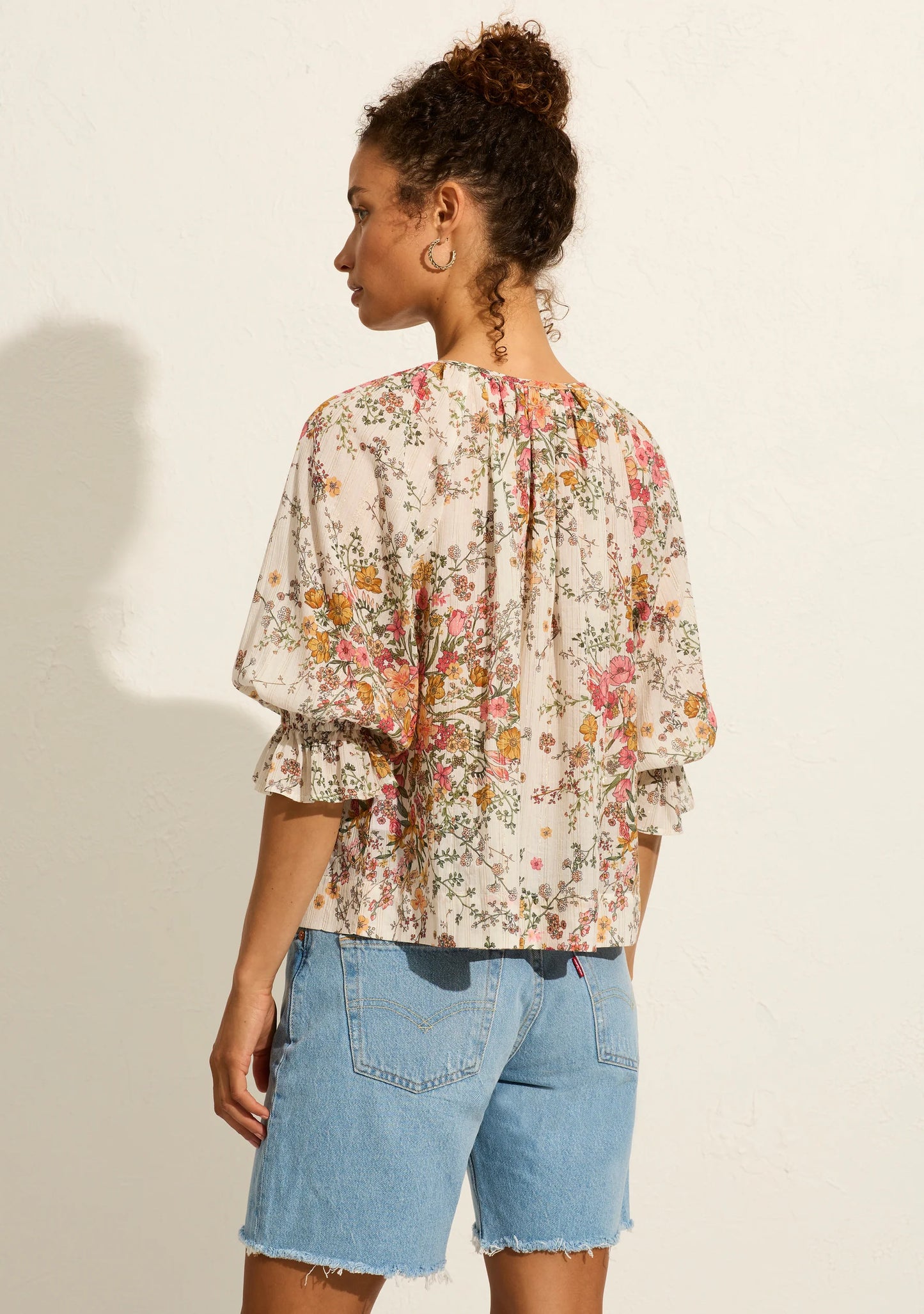 Carlotta Blouse - Whisper Floral
