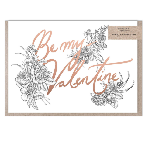 Be My Valentine Gift Card