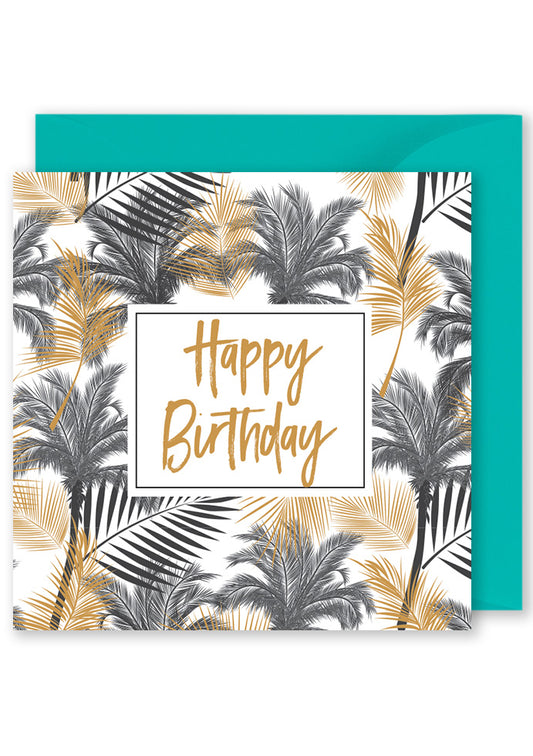 "Happy Birthday" Palms Gift Card