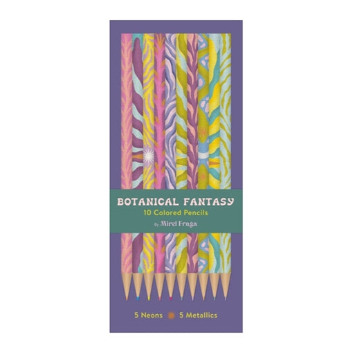 Botanical Fantasy Pencil Set