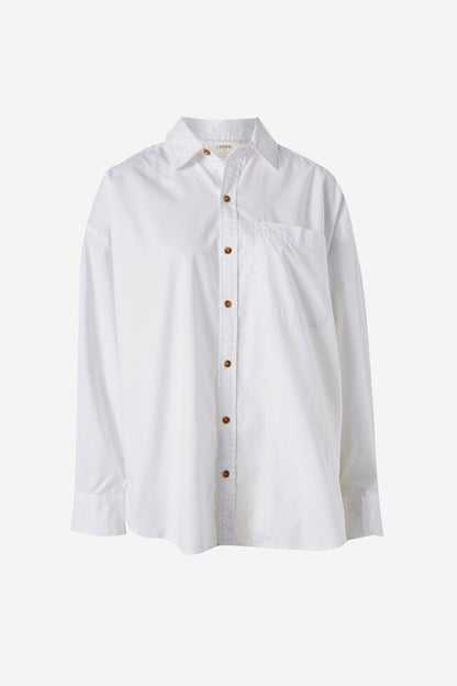 Peta Oversized Shirt - White