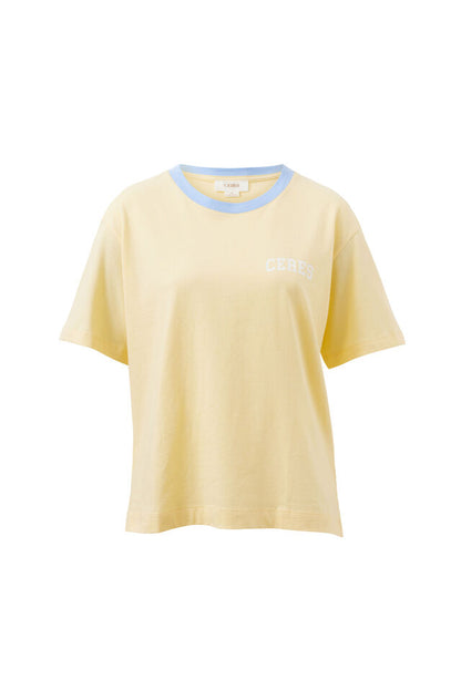 Stevie Slouchy Tee - New Butter