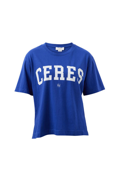 Stevie Slouchy Tee - Polo Blue Varsity