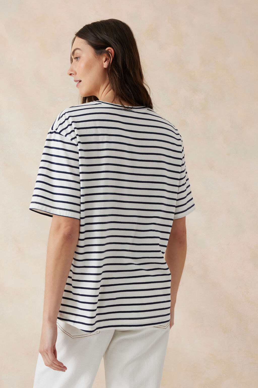 Slouchy Split Hem Tee