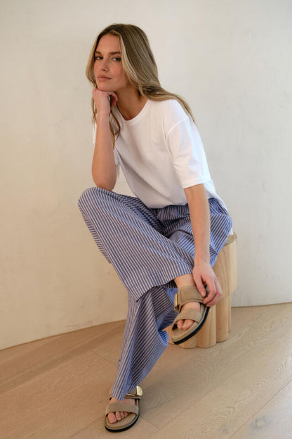 Stevie Slouchy Split Hem Tee
