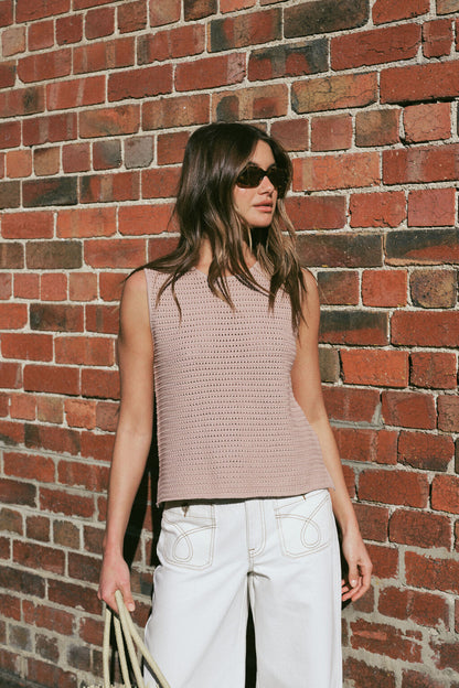 Mesh Knit Tank