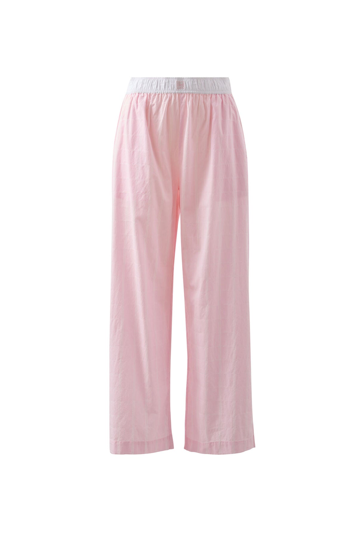 The Lounge Pant - Pink Faint Check