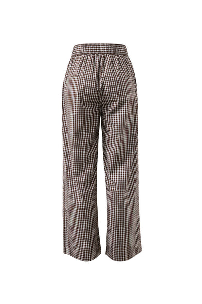 The Lounge Pant - Chocolate Check
