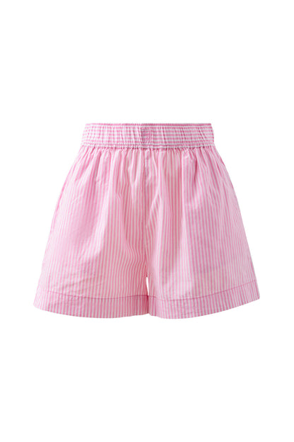 Mila Short - Hibiscus Pink Stripe
