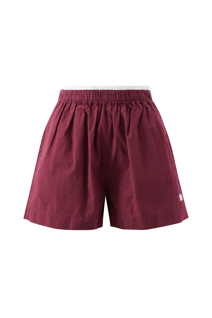 Mila Short - Burgundy