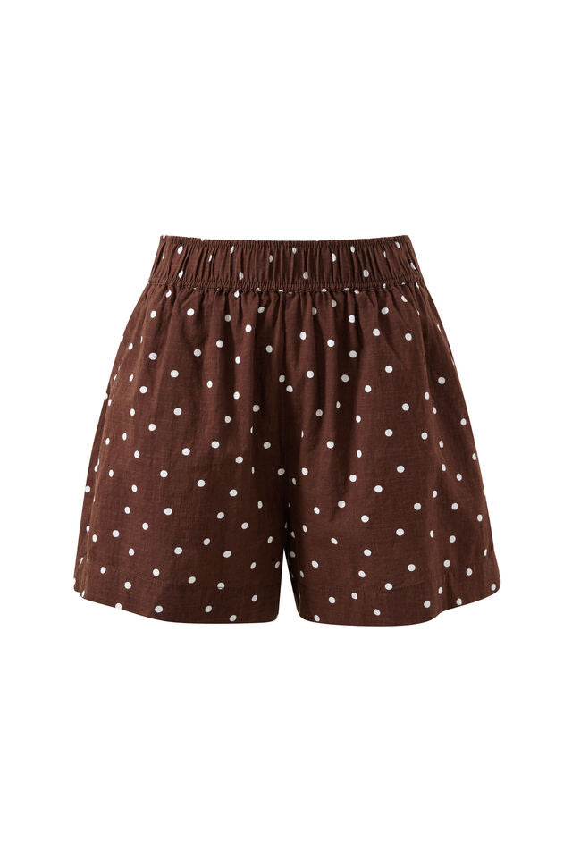 Mila Short - Chocolate Spot