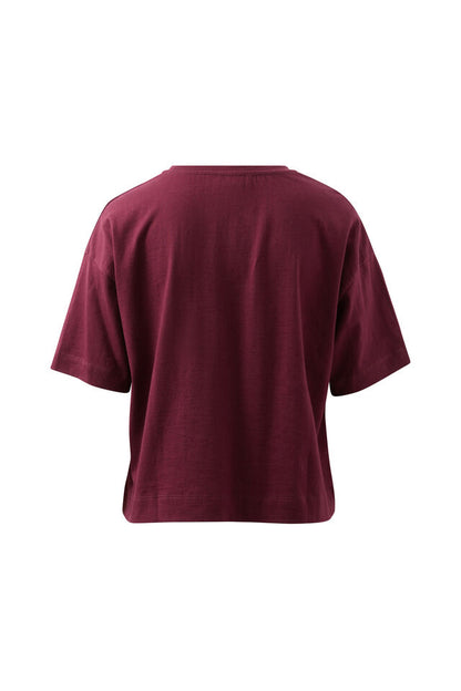 Boxy Pocket Tee - Rasin