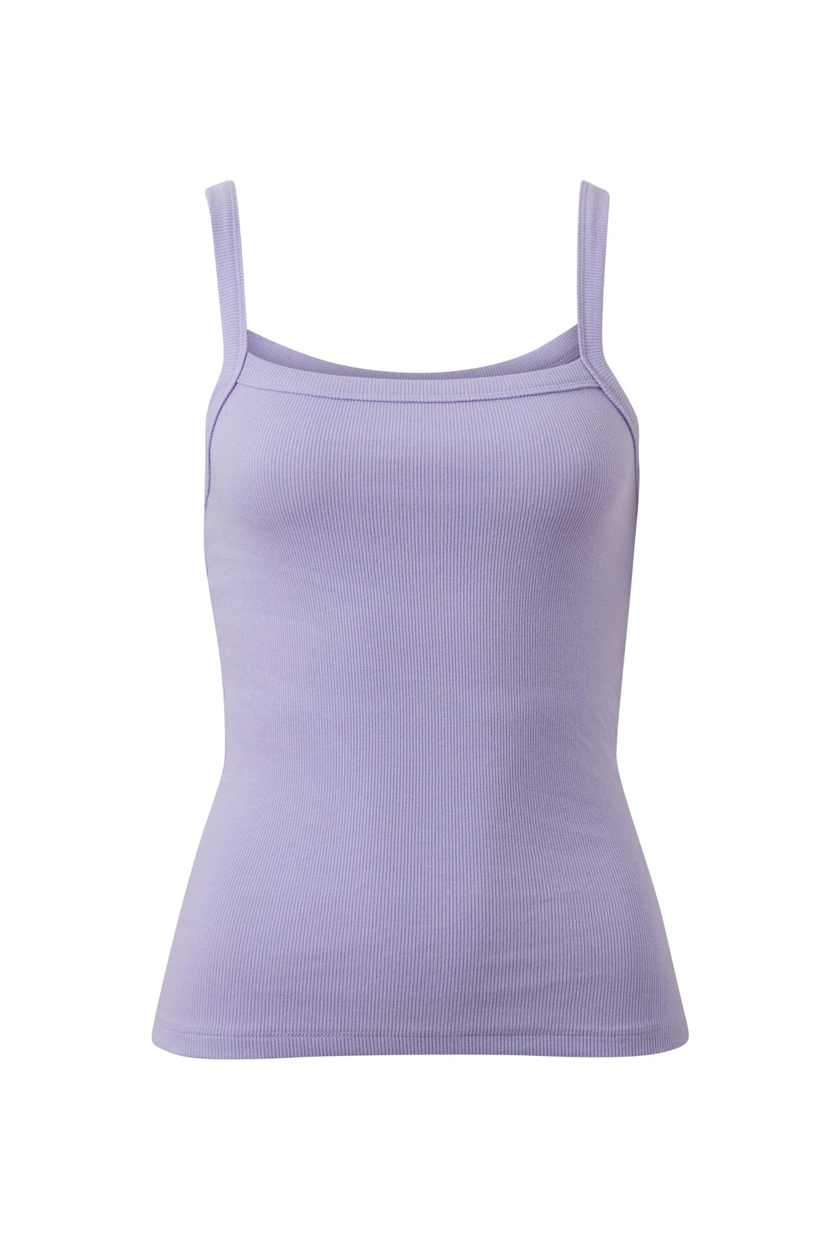 Sophie Rib Singlet - Lilac