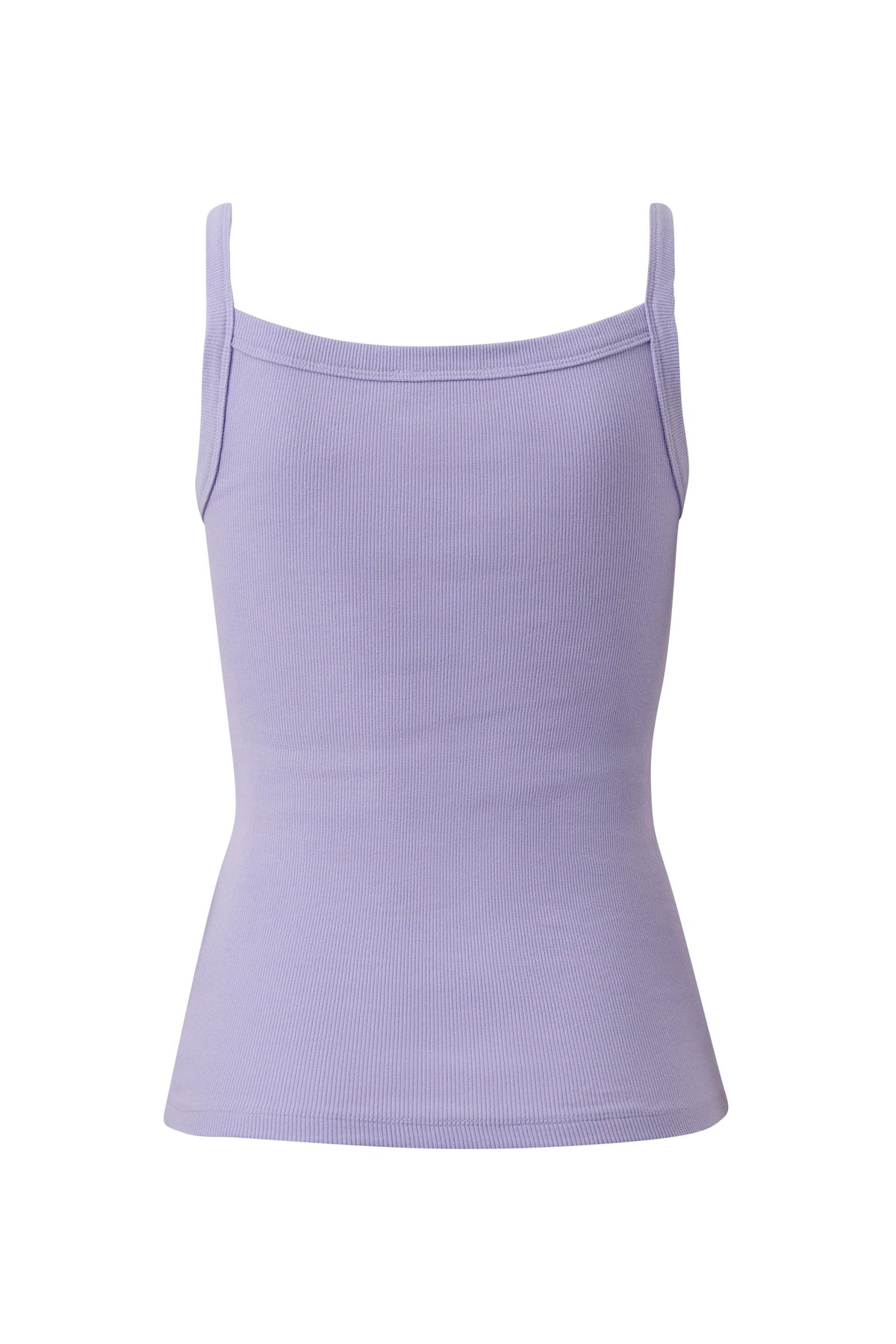 Sophie Rib Singlet - Lilac