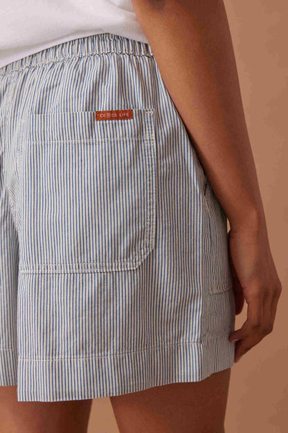 Weekender Short - Blue Stripe
