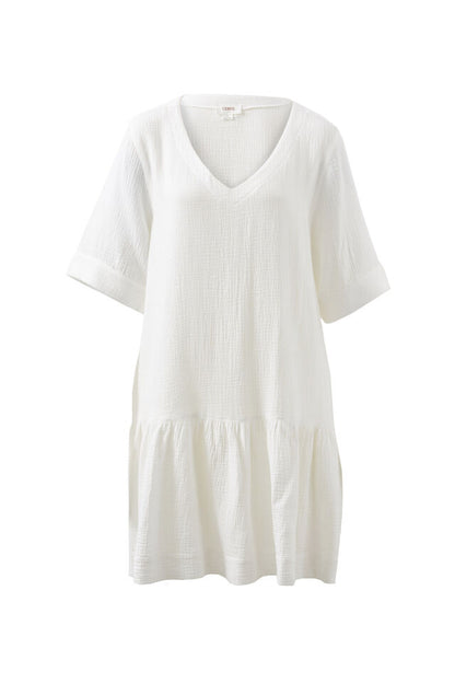 Tunic Mini Dress - White