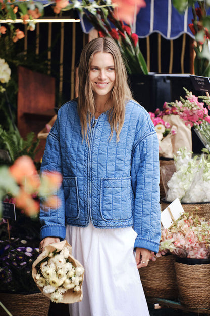 Comfy Quilted Boxy jacket