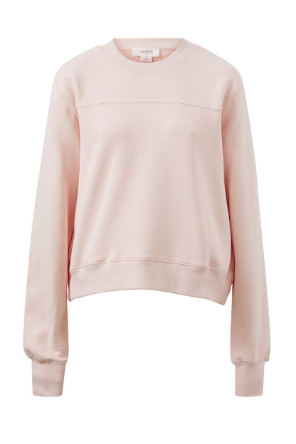 Seamed Fleece Top - Shell Pink