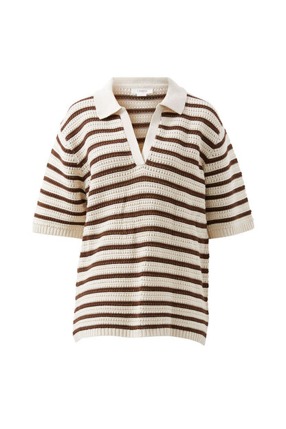 Molly Textured Short Sleeve Knit