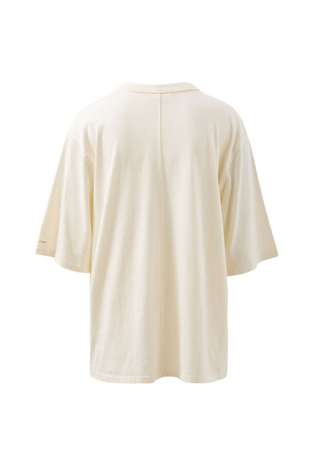 Liv Oversized Tee - Island Palms