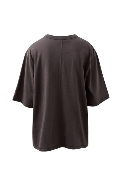 Liv Oversized Tee - Sunset Palms