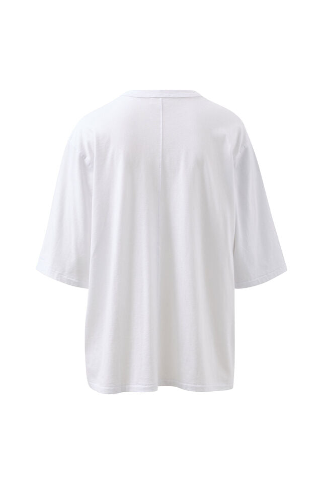 Liv Oversized Tee - Holiday Stamp