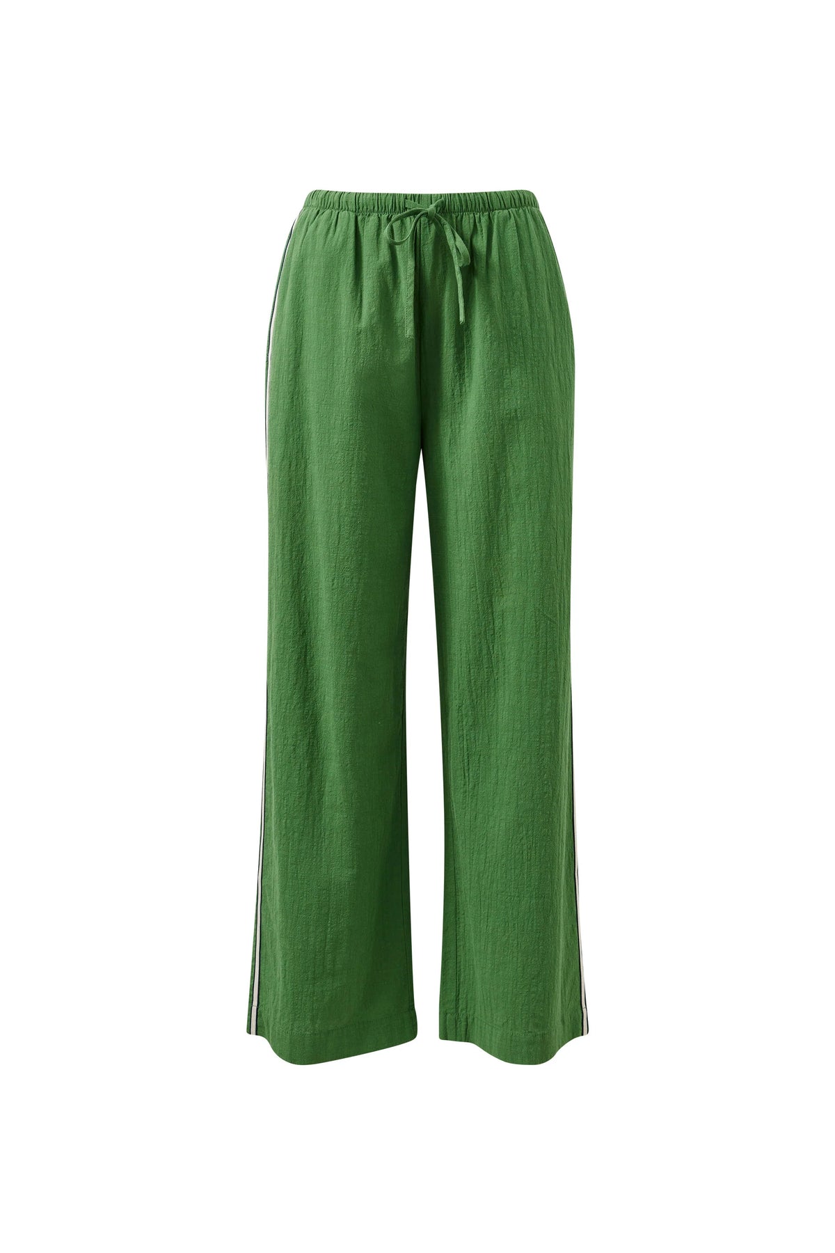 Resort Pant - Basil Side Stripe