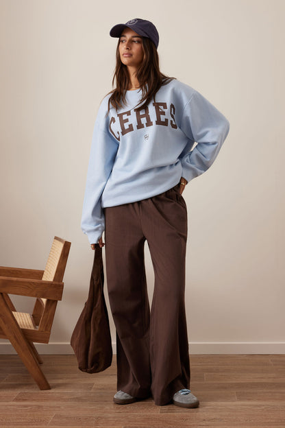 Sunday Jersey Pant - Chocolate