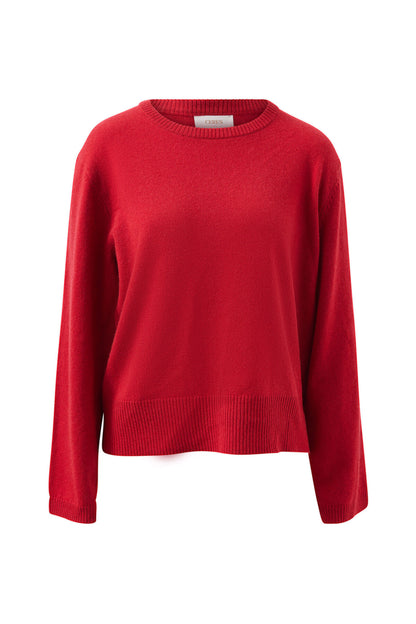 Ness Knit Pullover - Chilli