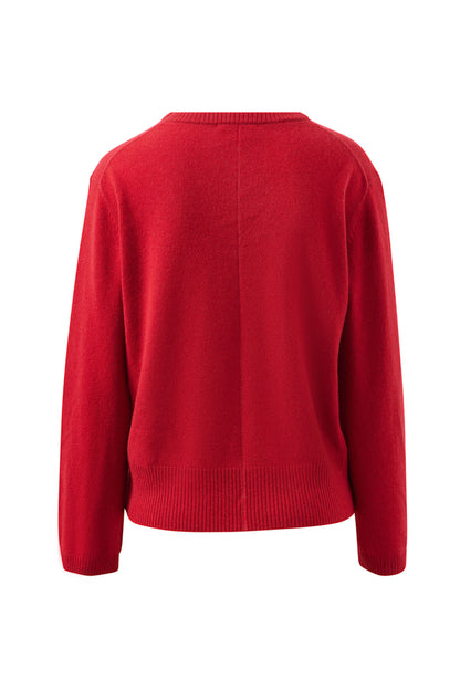 Ness Knit Pullover - Chilli