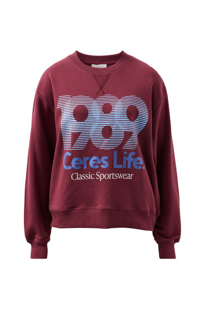 Romy Crew - Washed Burgundy